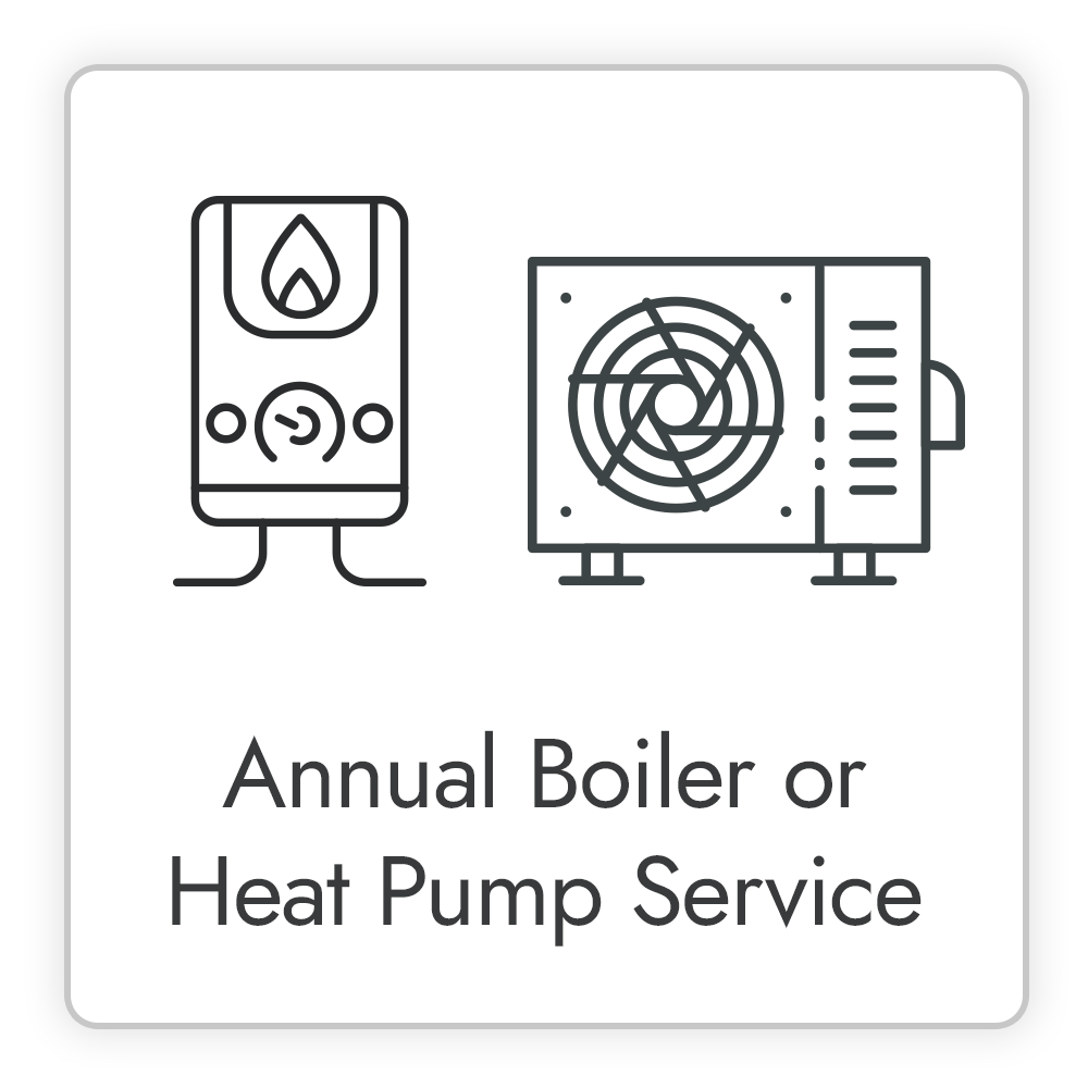 Annual Boiler or Heat Pump Service