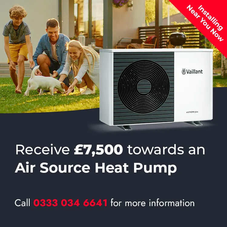 Upgrade to a new Air Source Heat Pump today